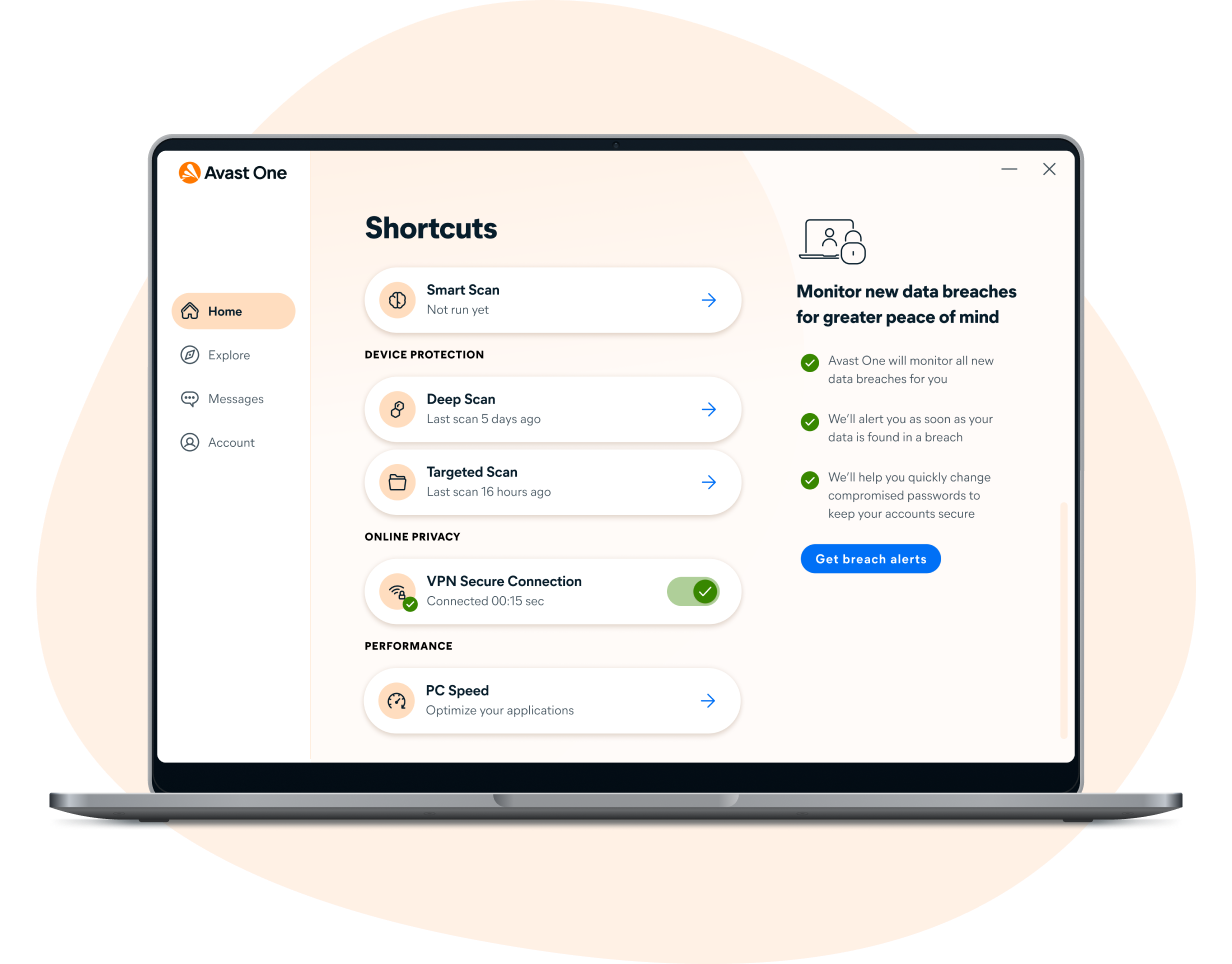 Avast One is an all-in-one service