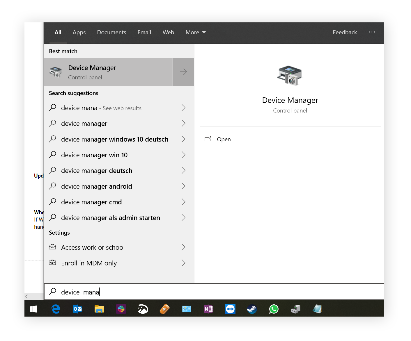 Updating graphics drivers via Device Manager on Windows 11.