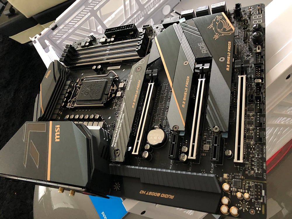 MSI Meg Z490 motherboard