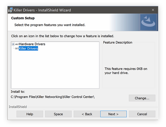 Updating Killer Drivers in Windows 10