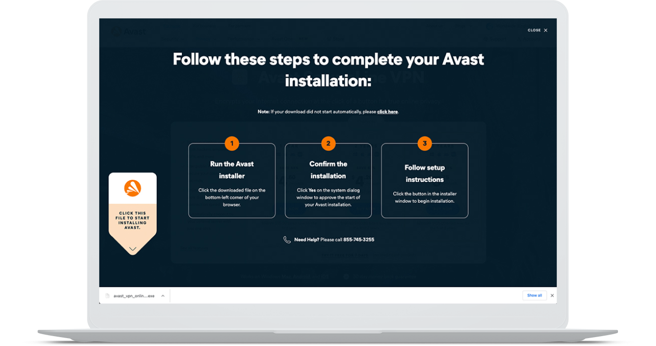 Installer le VPN Avast SecureLine